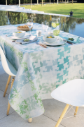 LuxurytableczMILLE-HIRONDELLES-Menthol-Ubrus-Garnier-Thiebaut-150x150cm-cena-3690-K