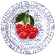 LuxurytableczOISEAU-BLEU-FRUITS-Peivov-tal-CHEERY-Gien-cena-560-K